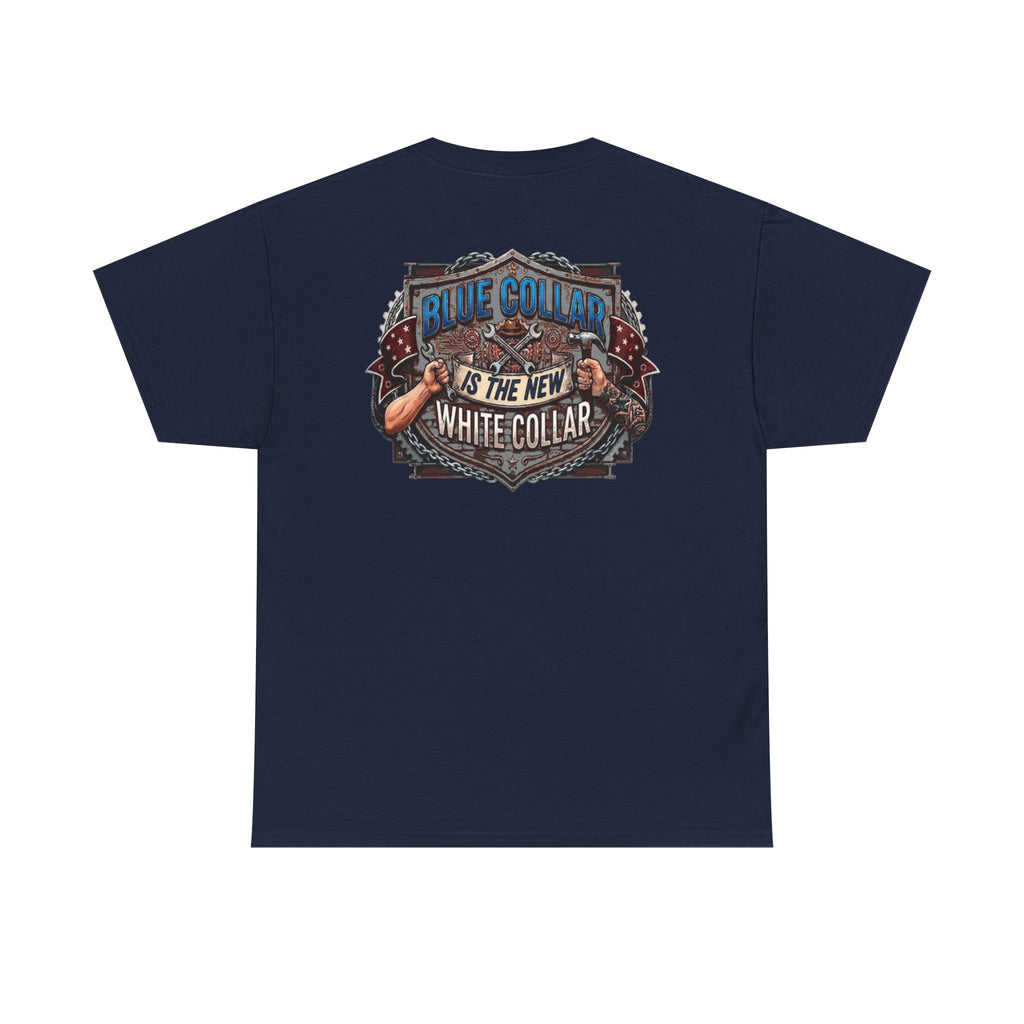 Blue Collar Is the New White Collar T-Shirt – Vintage Workwear Graphic Tee