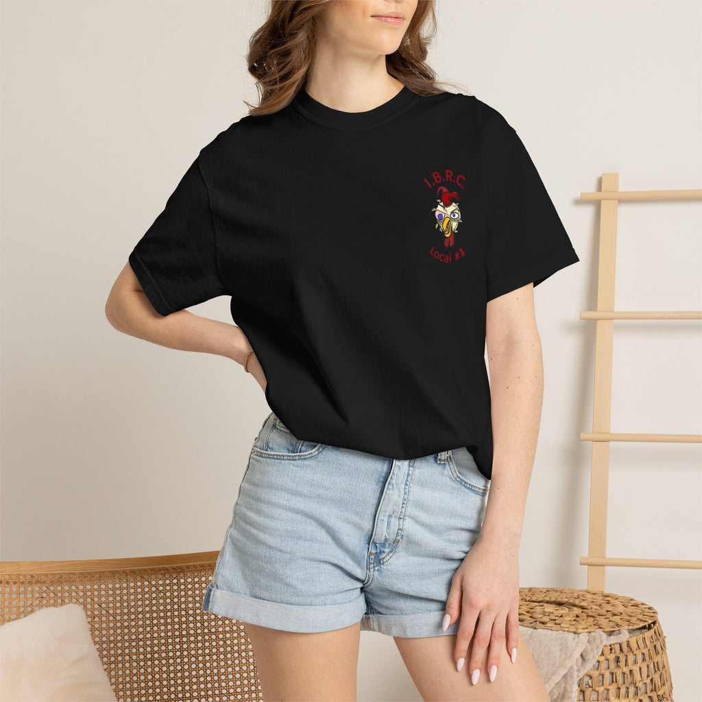 International Brotherhood of Rotten Cocks T-Shirt — Retro Rooster Logo Tee