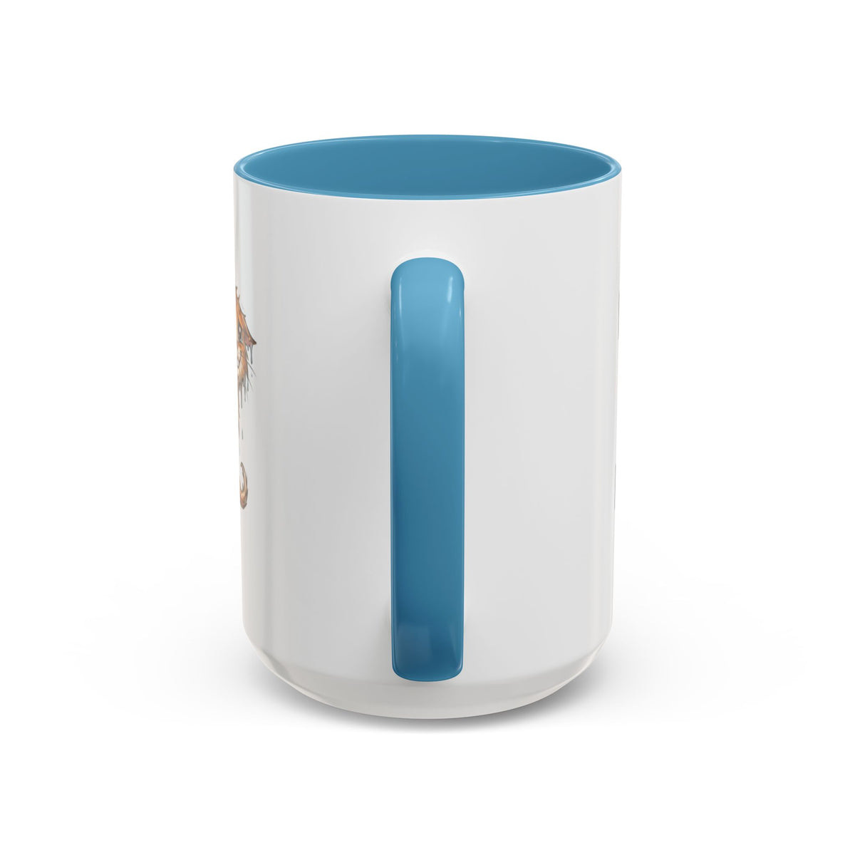 Coffee Mug — I Love Cats Heart Design (Accent 11oz or 15oz)
