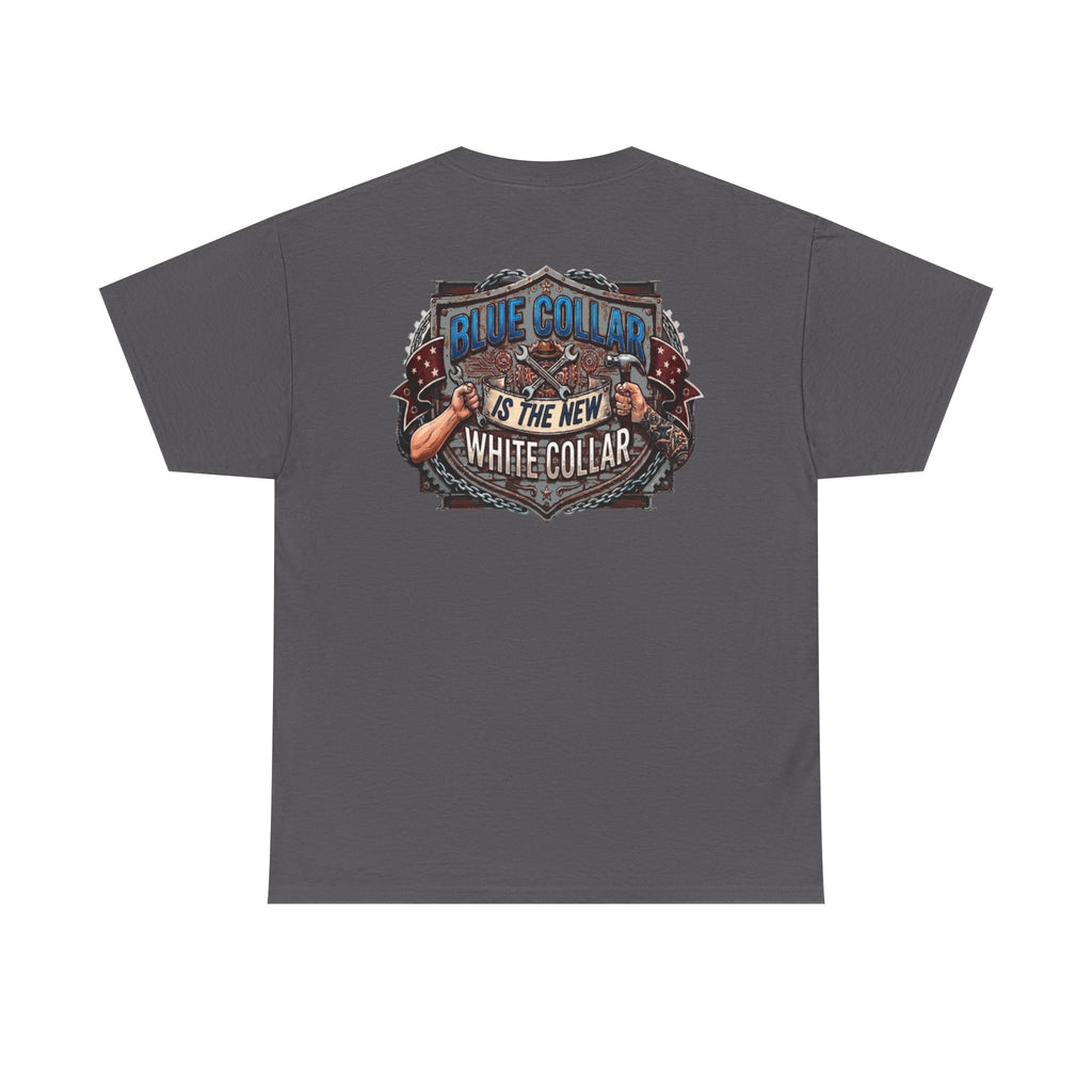 Blue Collar Is the New White Collar T-Shirt – Vintage Workwear Graphic Tee