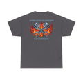 T-Shirt — "Nothing Better for Depression Than Compression" Motorcycle Pistons Flame Tee