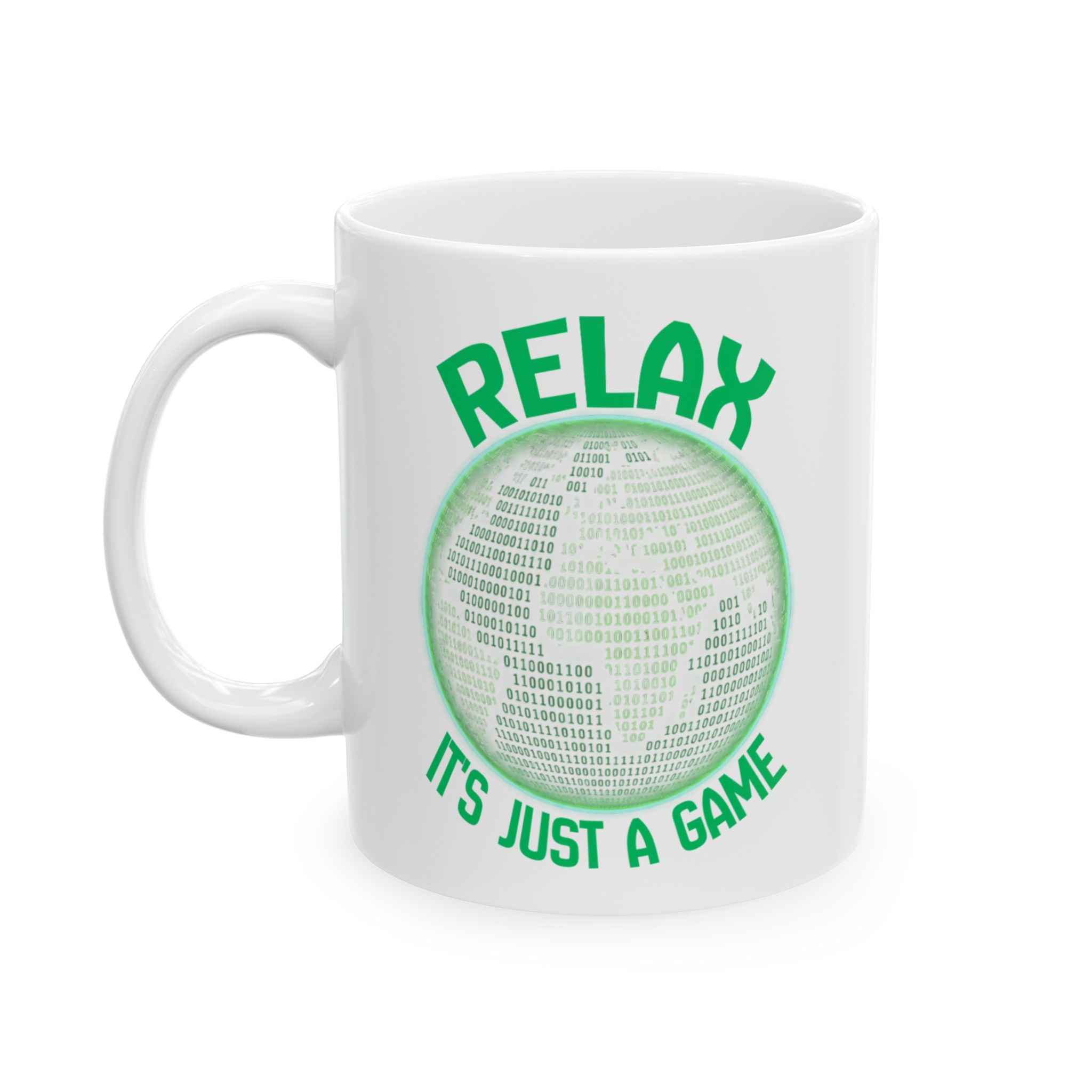 Relax, it's just a game Ceramic Coffee Mug (11oz & 15oz)