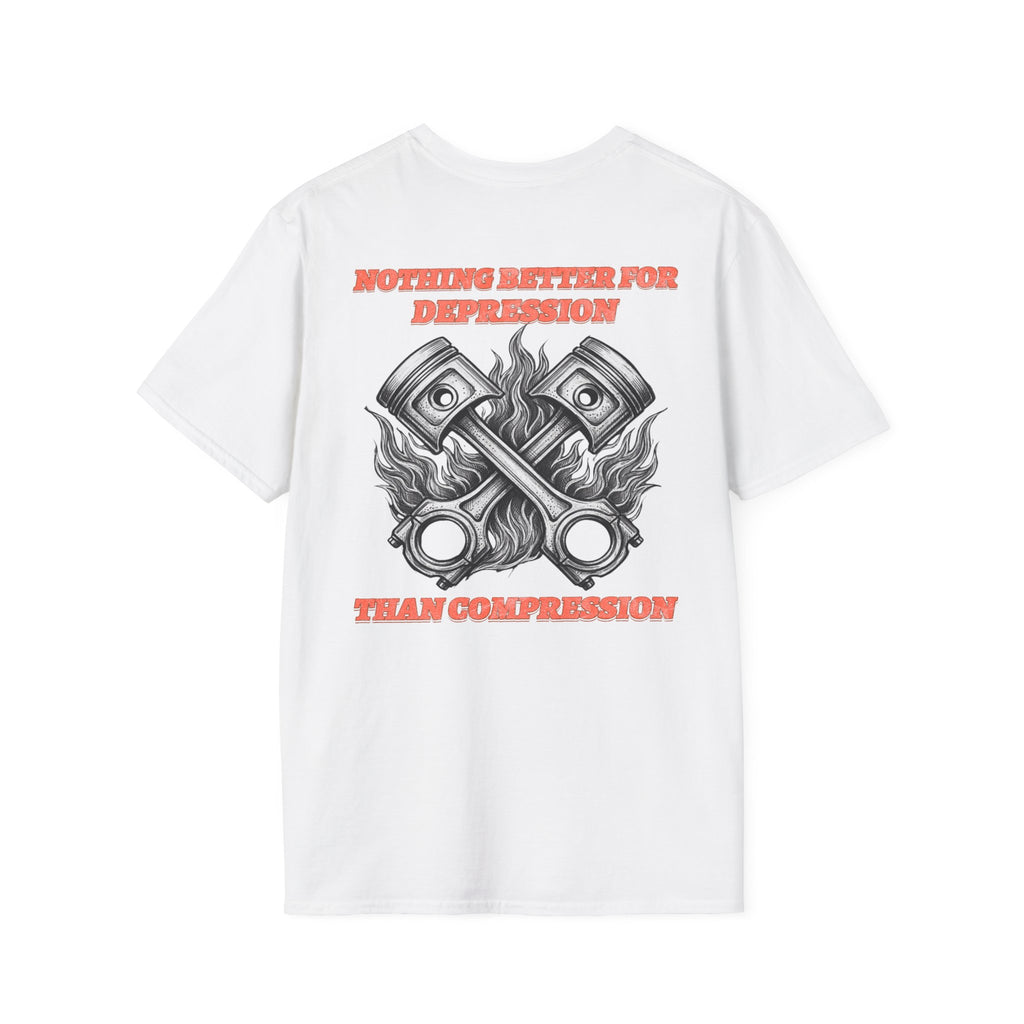 Nothing better for depression than compression Softstyle T-Shirt
