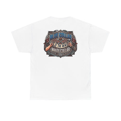 Blue Collar Is the New White Collar T-Shirt – Vintage Workwear Graphic Tee