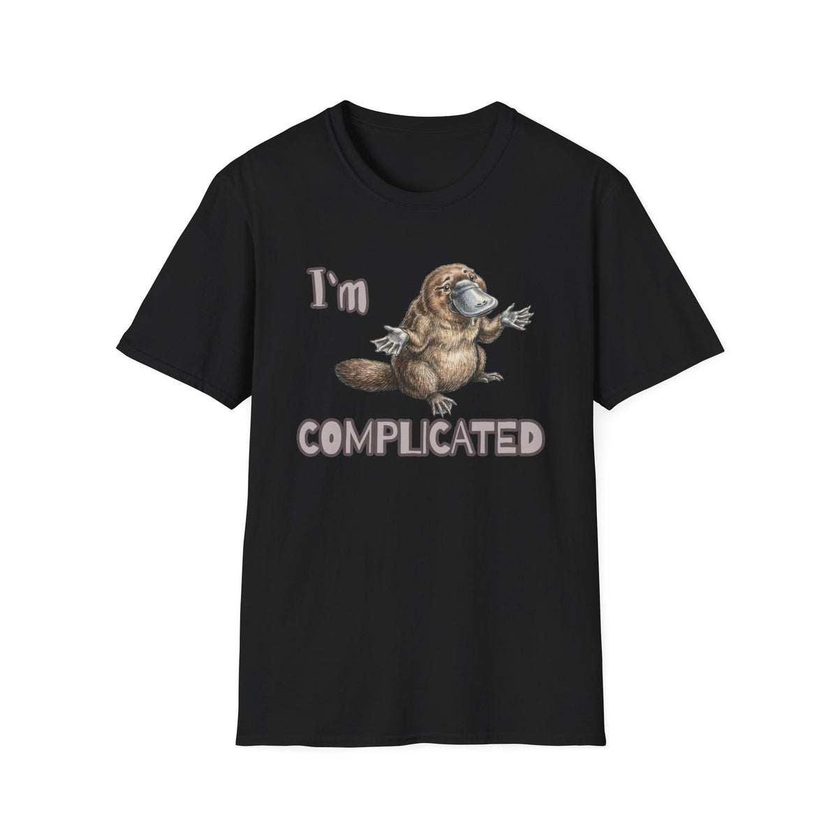 Platypus "I'm Complicated" T-Shirt