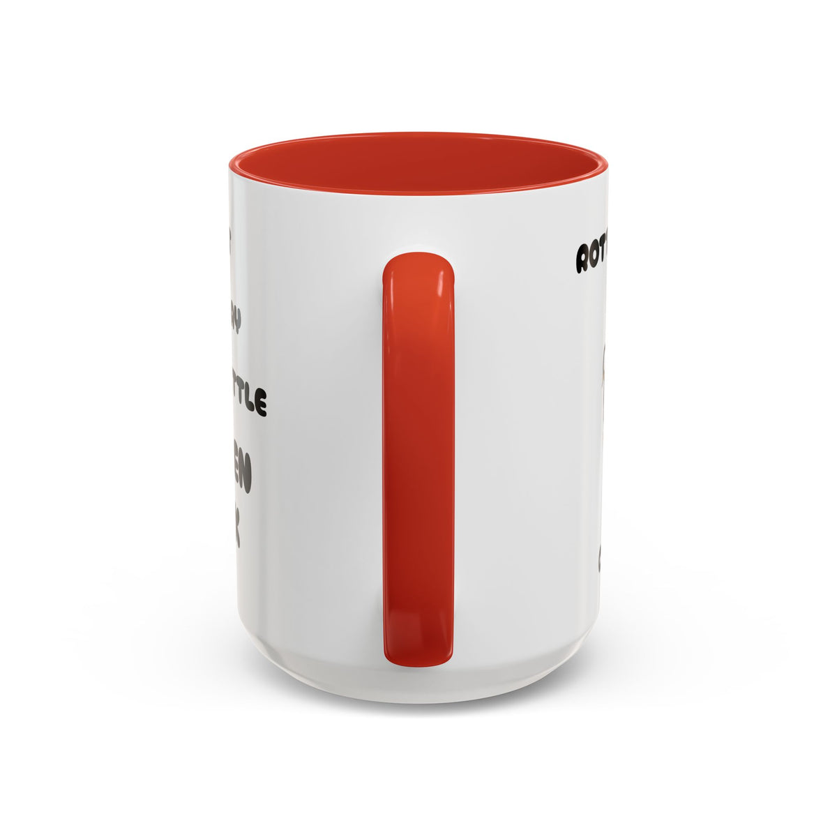 Funny Novelty Coffee Mug — “Start Your Day With A Little Rotten Cock” Accent Mug