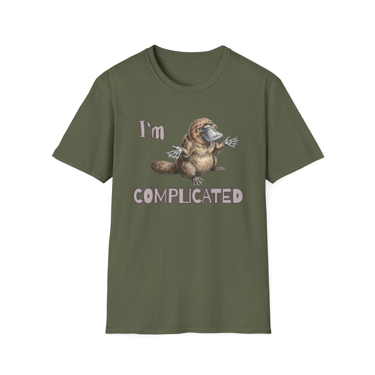 Platypus "I'm Complicated" T-Shirt