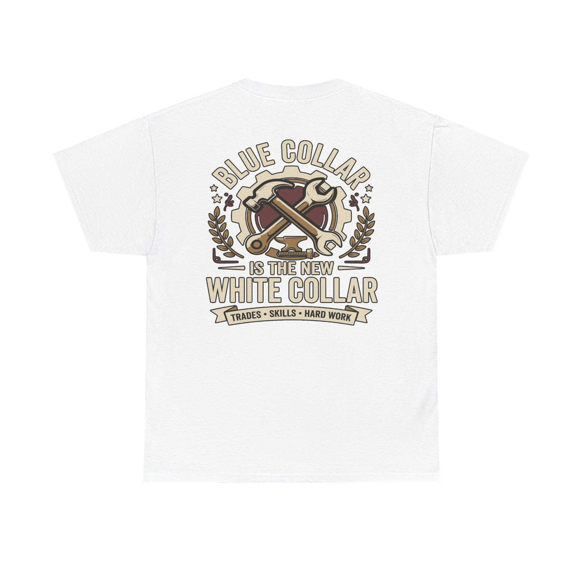 Blue Collar Is the New White Collar T-Shirt – Vintage Workwear Graphic Tee