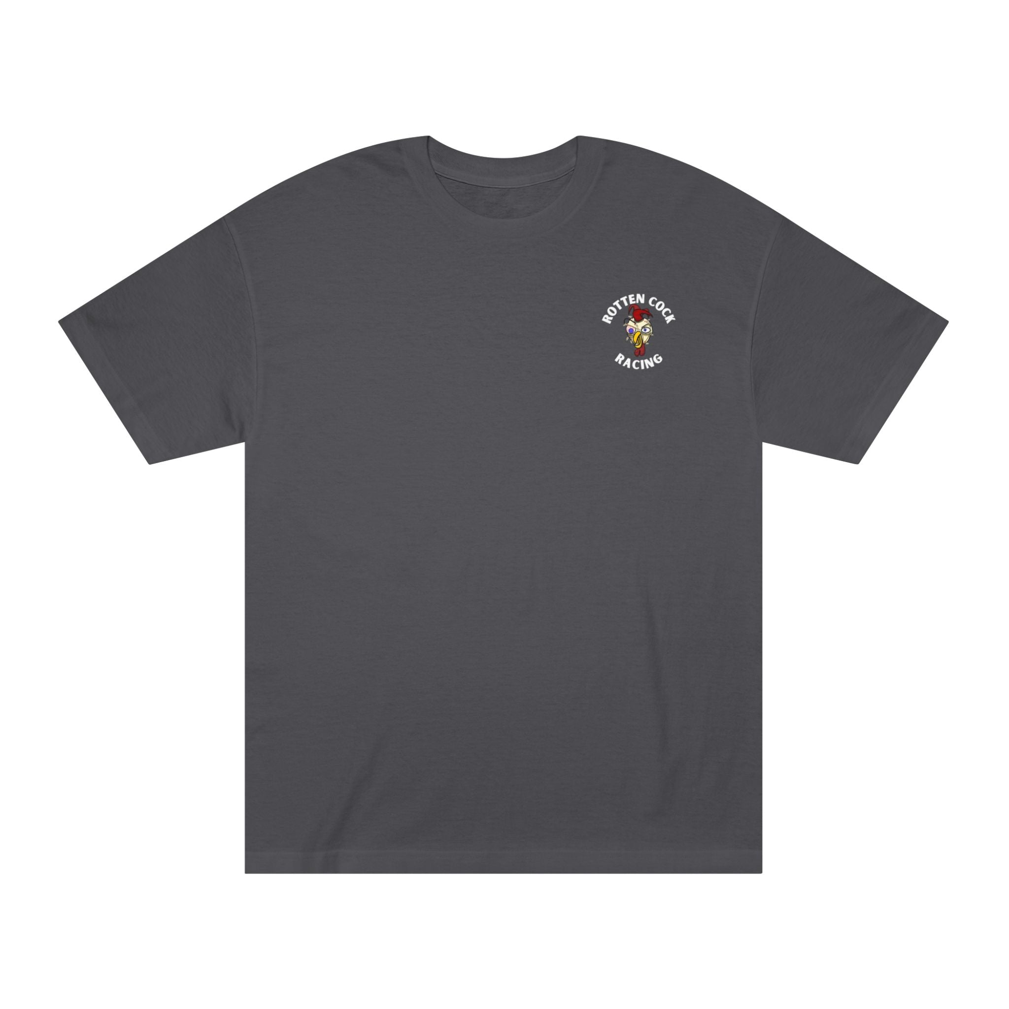 Rotten Cock Racing T‑Shirt — "Always Finish First" Racing Tee