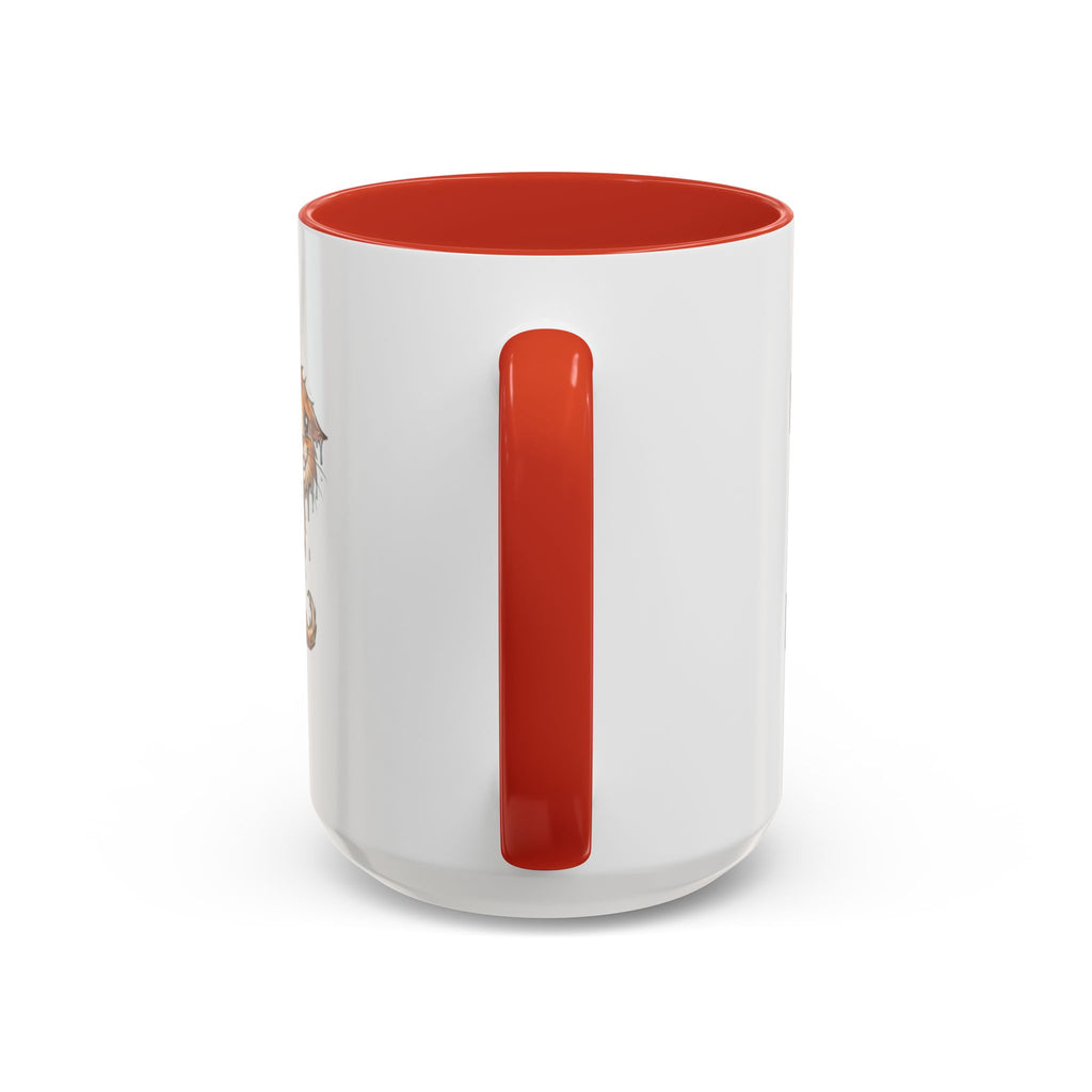 Coffee Mug — I Love Cats Heart Design (Accent 11oz or 15oz)