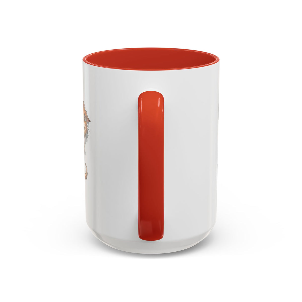 Coffee Mug — I Love Cats Heart Design (Accent 11oz or 15oz)