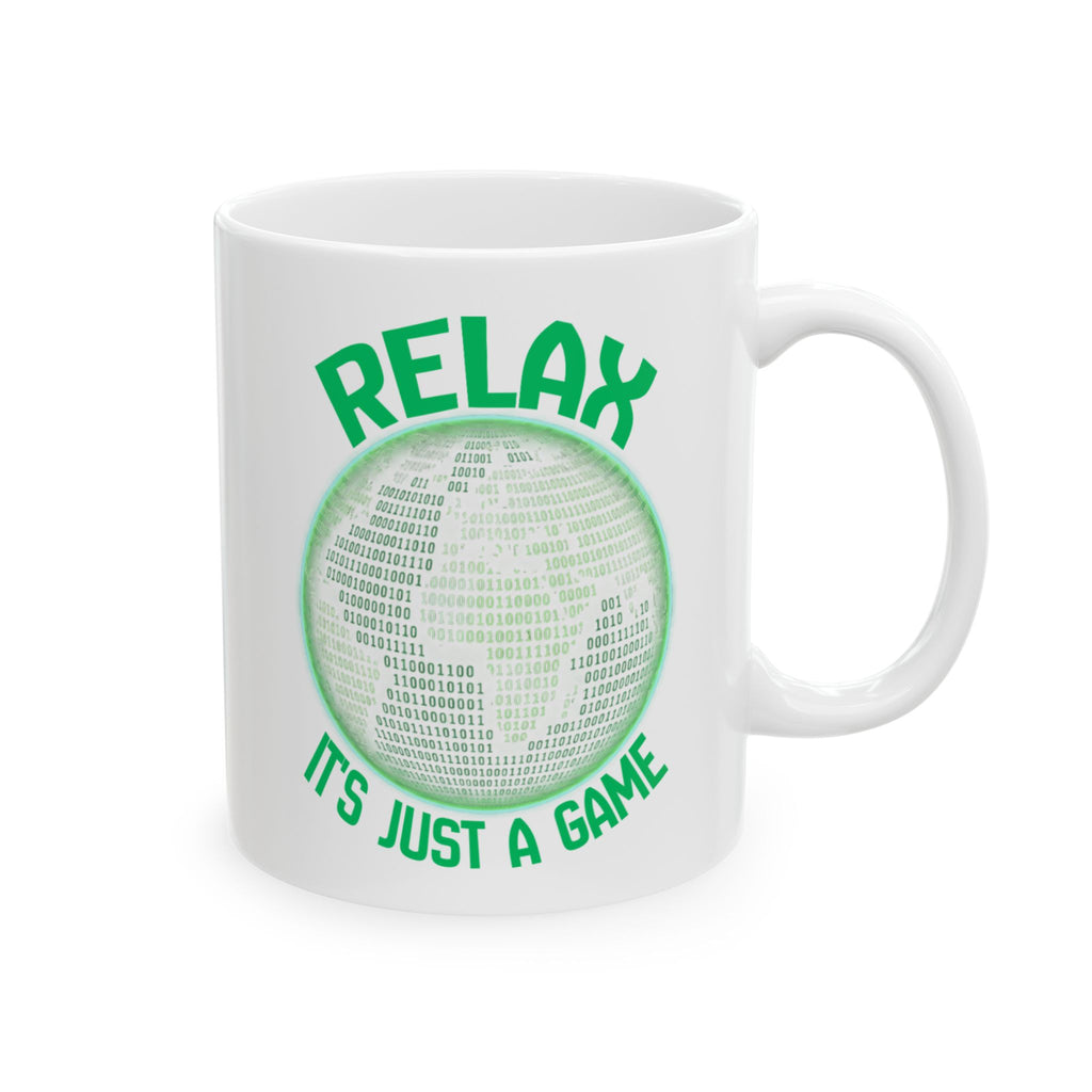 Relax, it's just a game Ceramic Coffee Mug (11oz & 15oz)