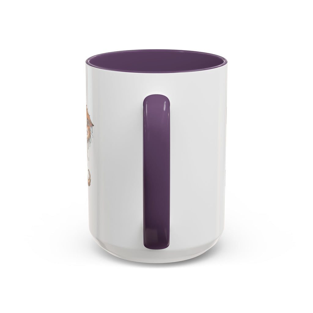 Coffee Mug — I Love Cats Heart Design (Accent 11oz or 15oz)