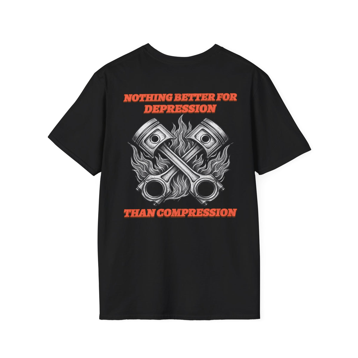 Nothing better for depression than compression Softstyle T-Shirt