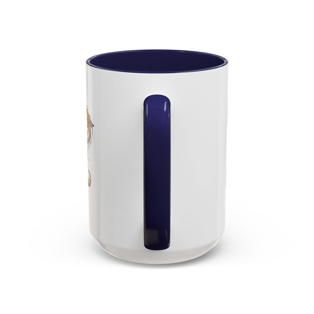 Coffee Mug — I Love Cats Heart Design (Accent 11oz or 15oz)