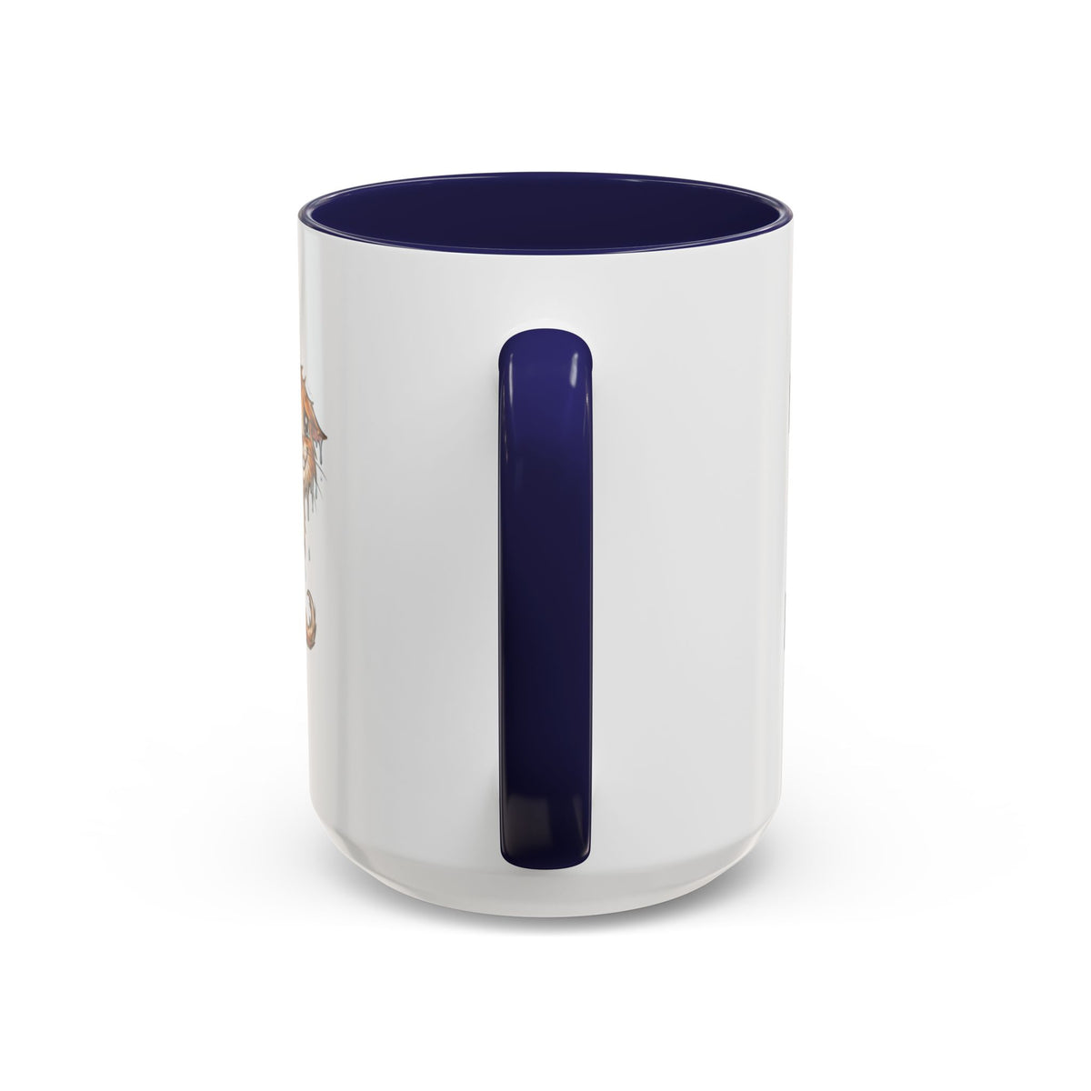 Coffee Mug — I Love Cats Heart Design (Accent 11oz or 15oz)