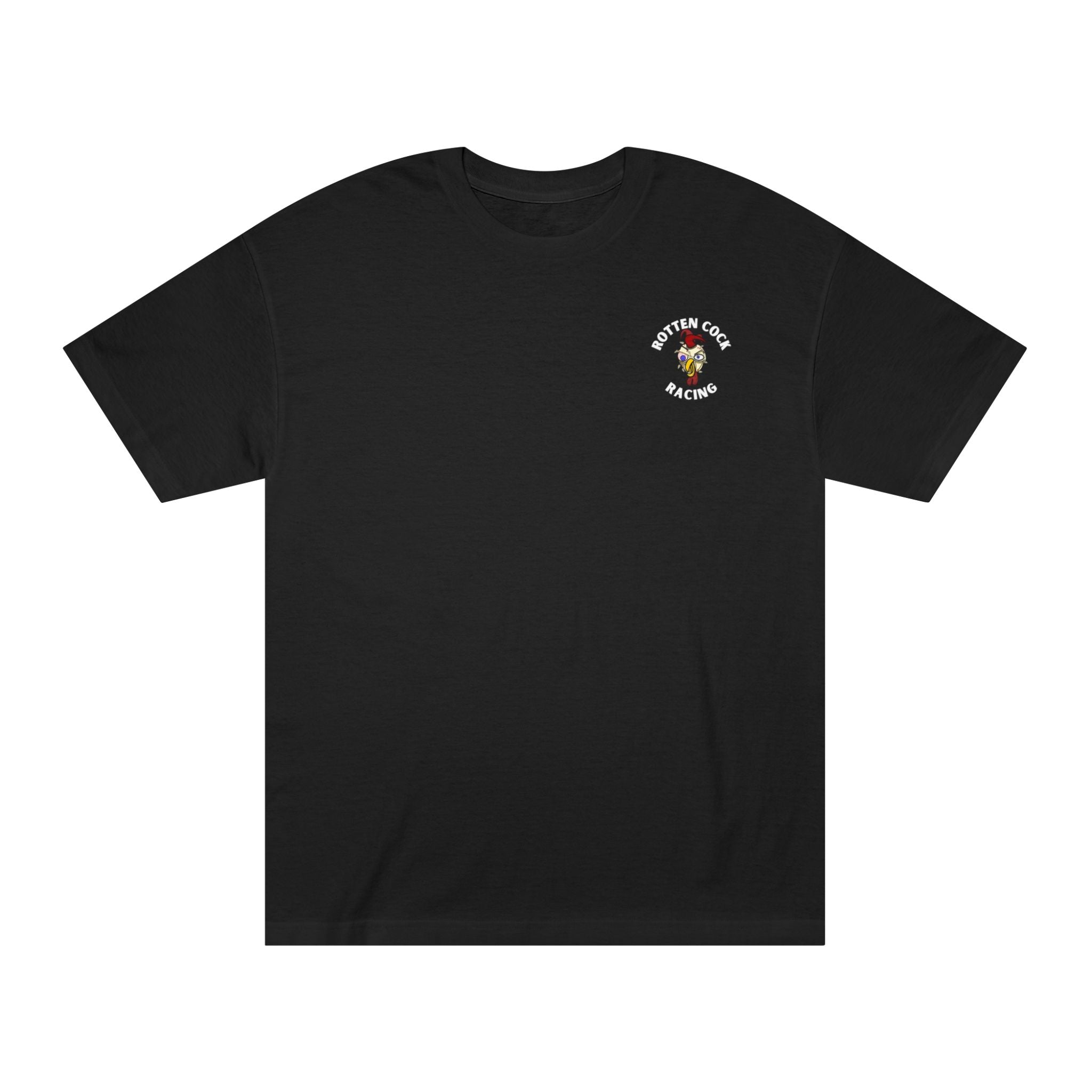 Rotten Cock Racing T‑Shirt — "Always Finish First" Racing Tee